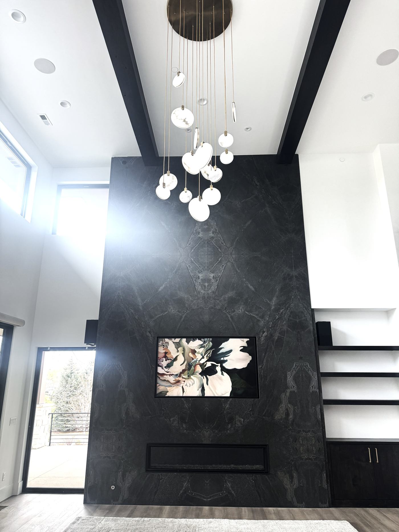 Finished great room